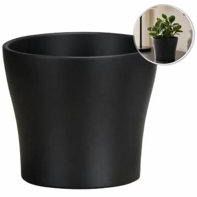 Керамічний вазон Scheurich 808 (антрацит) 1,38 л
